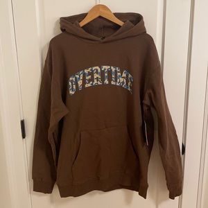 NWT overtime paisley hoops hoodie